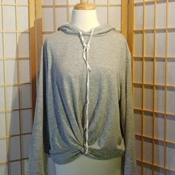 Anthro Drew Lg Hooded Top - Picture 6 of 15